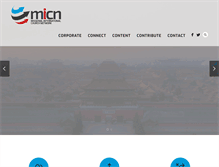 Tablet Screenshot of micn.org
